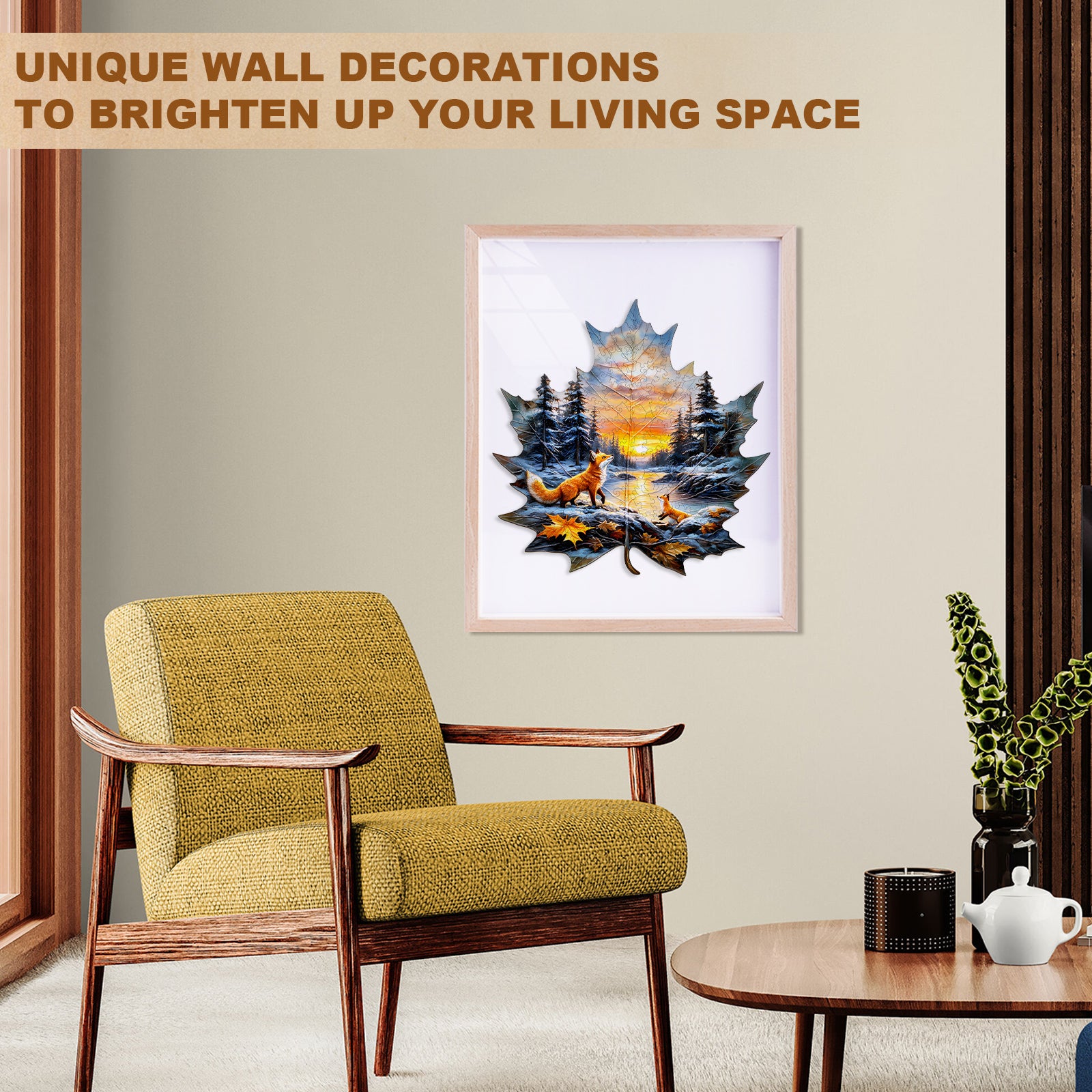 Winter fox Jigsaw Puzzle