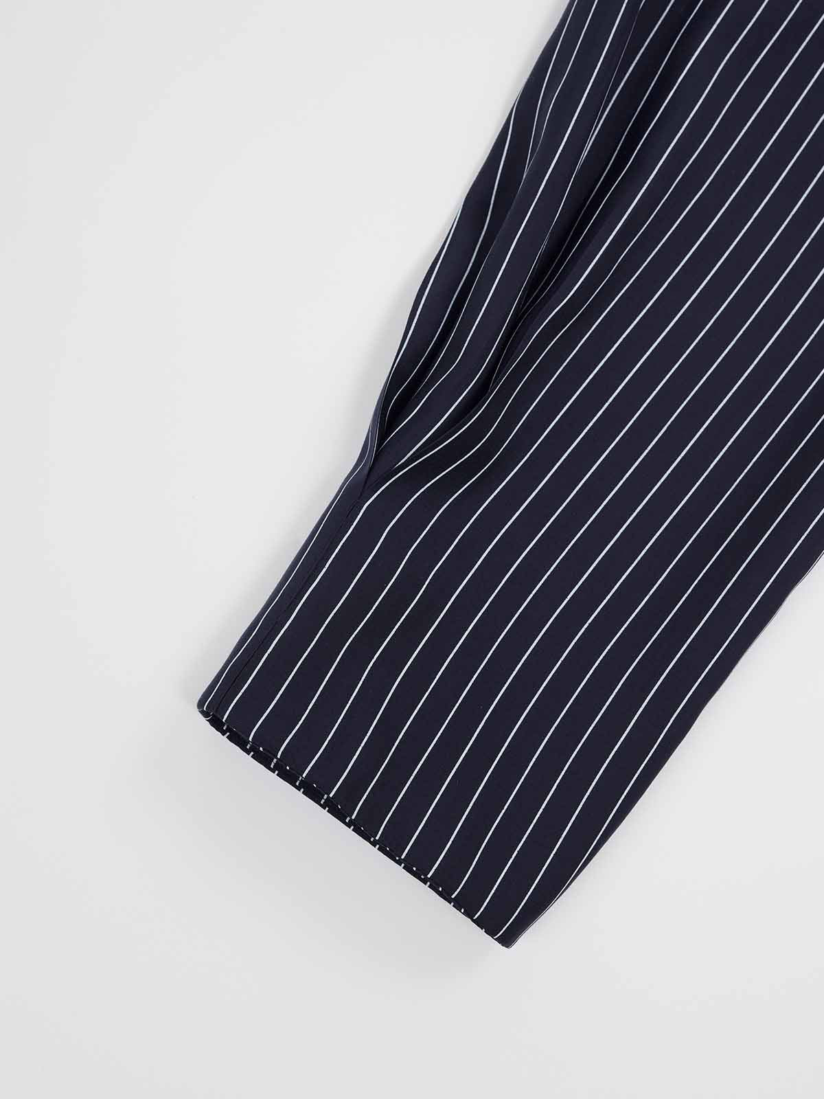 ASOBIO Button-Detail Tie-Neck Shirt