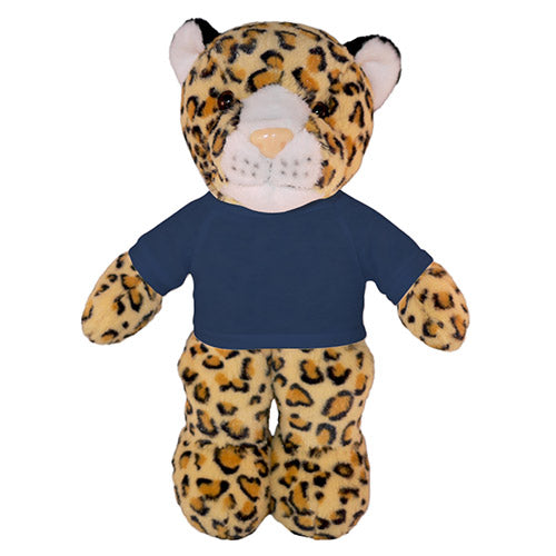 Soft Plush Leopard with Tee 8inch