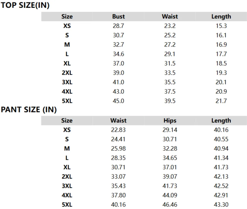 Women's Gymwear Casual Sets