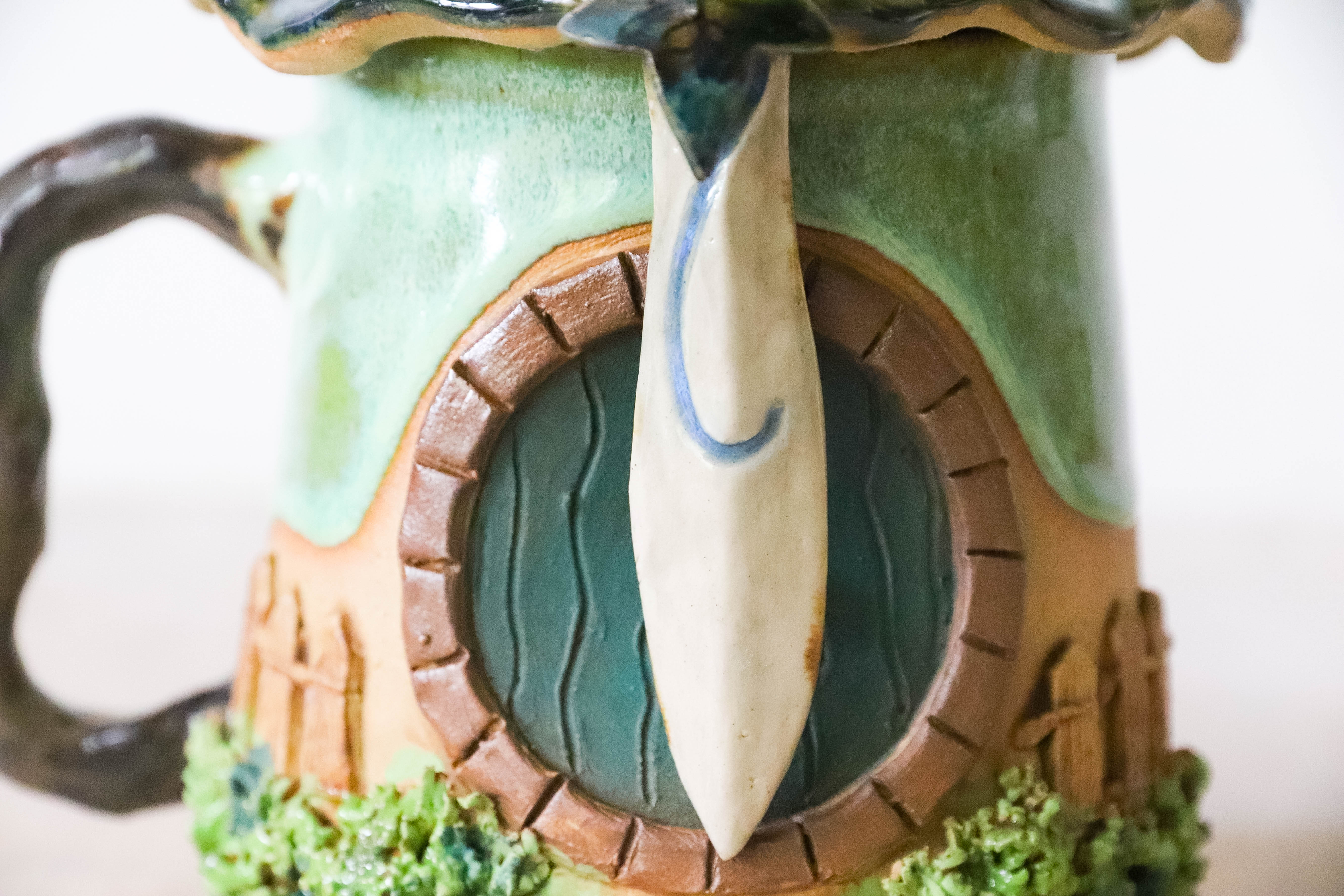 Hobbit House Sword Stoneware Mug