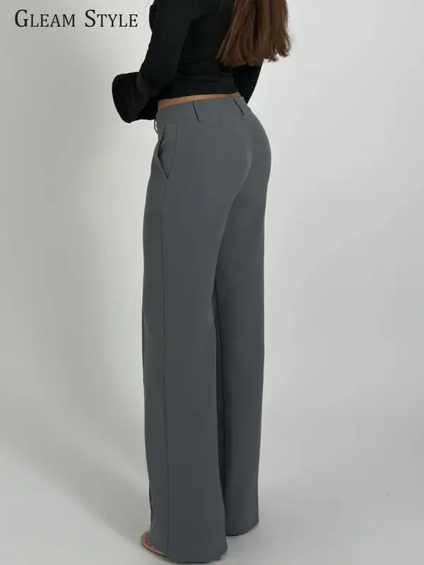 Women's Casual Fashion Suit Pants