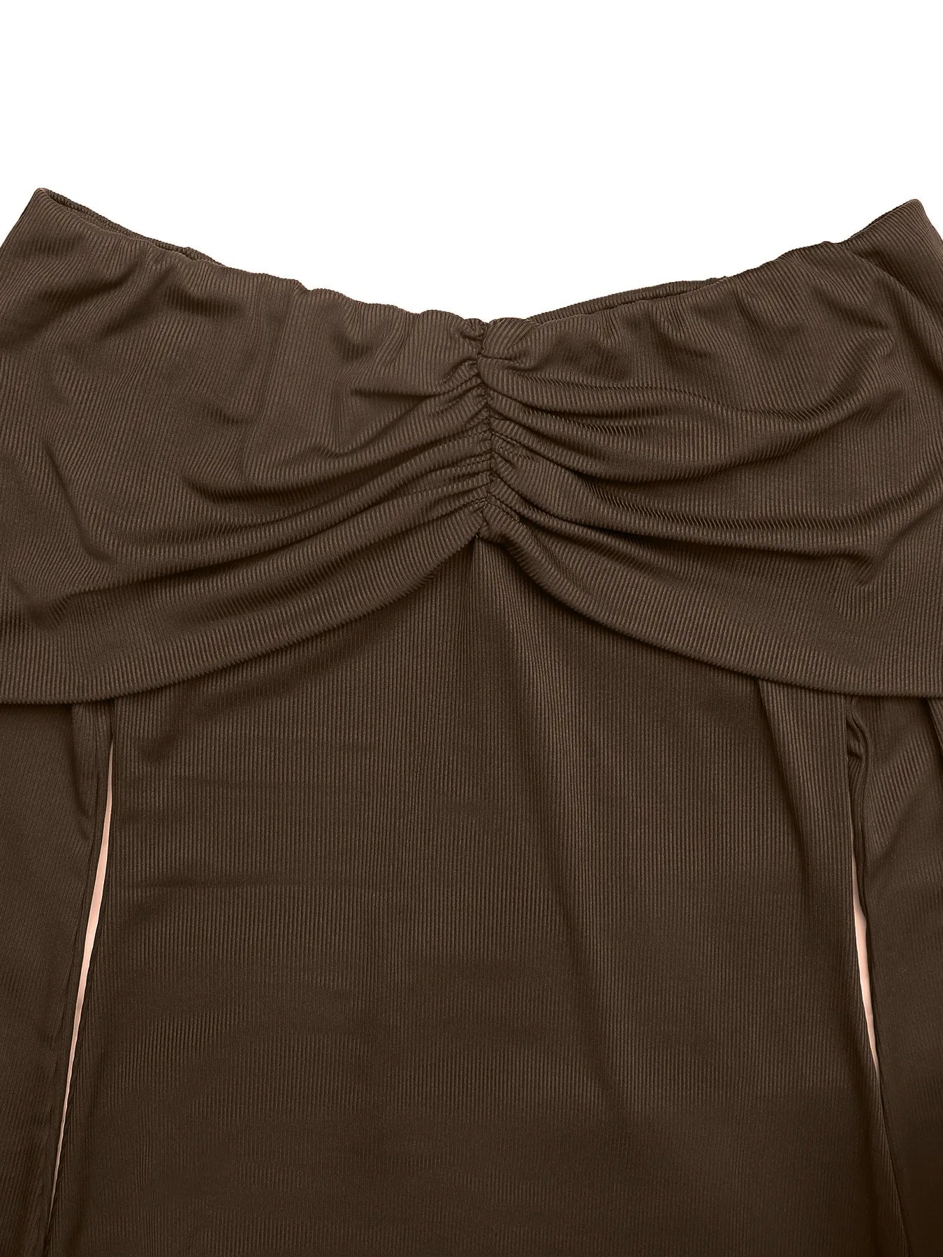 Off-Shoulder Long Sleeve Bodycon Maxi Dress