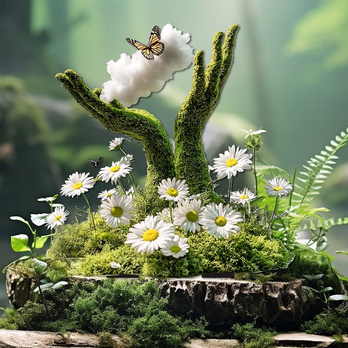 Garden Stakes in the Enchanting Forest