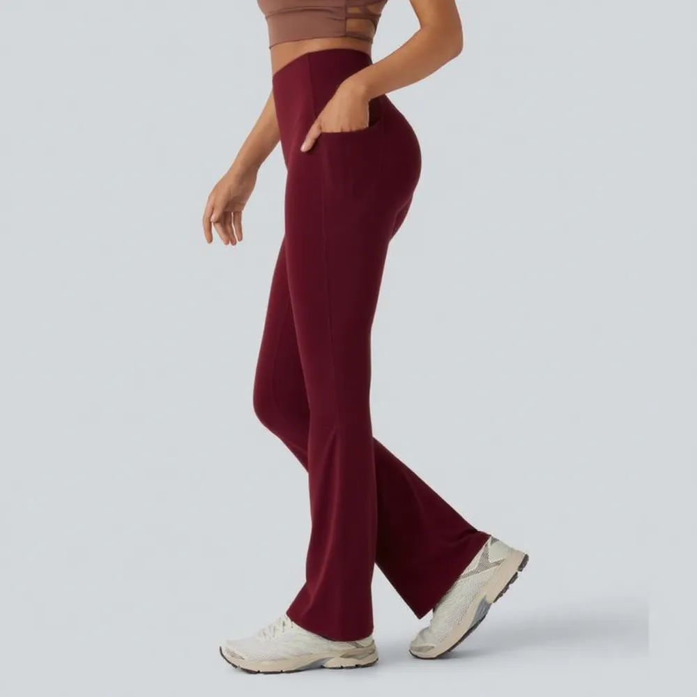 Cinched Butt-Lifting Tummy Control Yoga Leggings