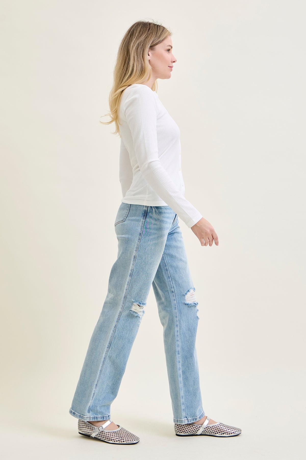 Laurel High Rise Rigid Magic 90's Straight Jeans
