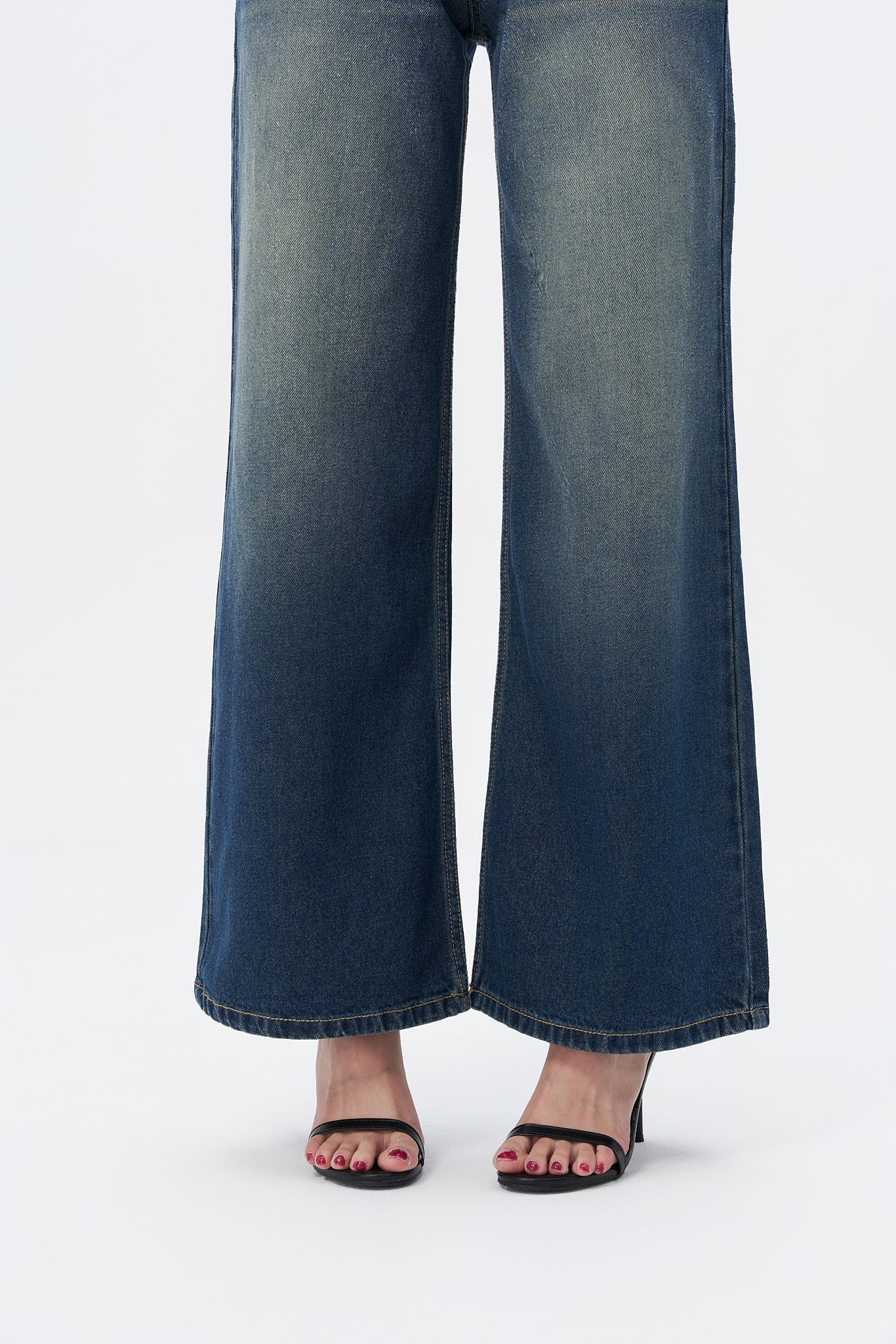 Denim X Boxer Baggy Wide Leg Jeans