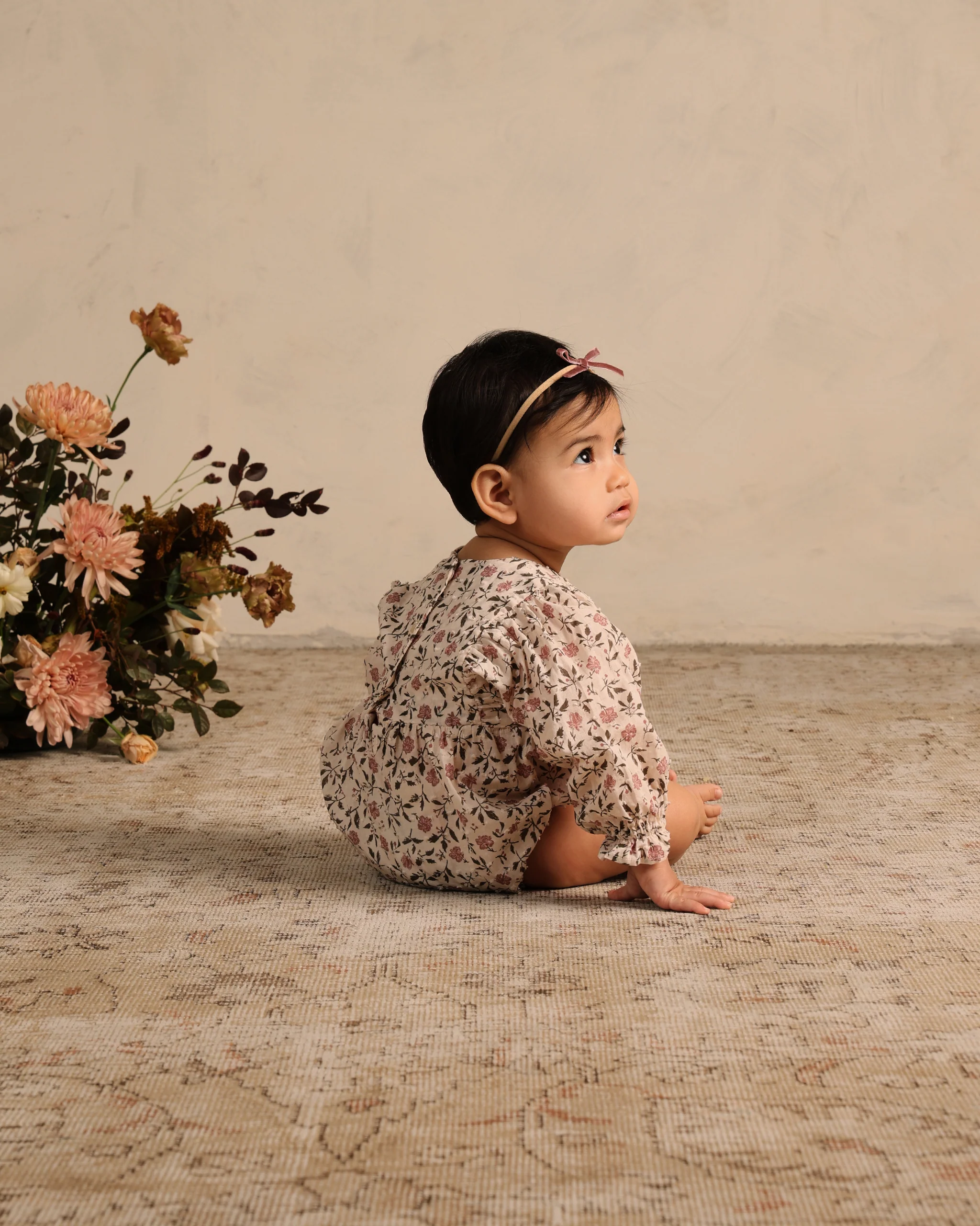 Luna Romper || Poppy Bloom