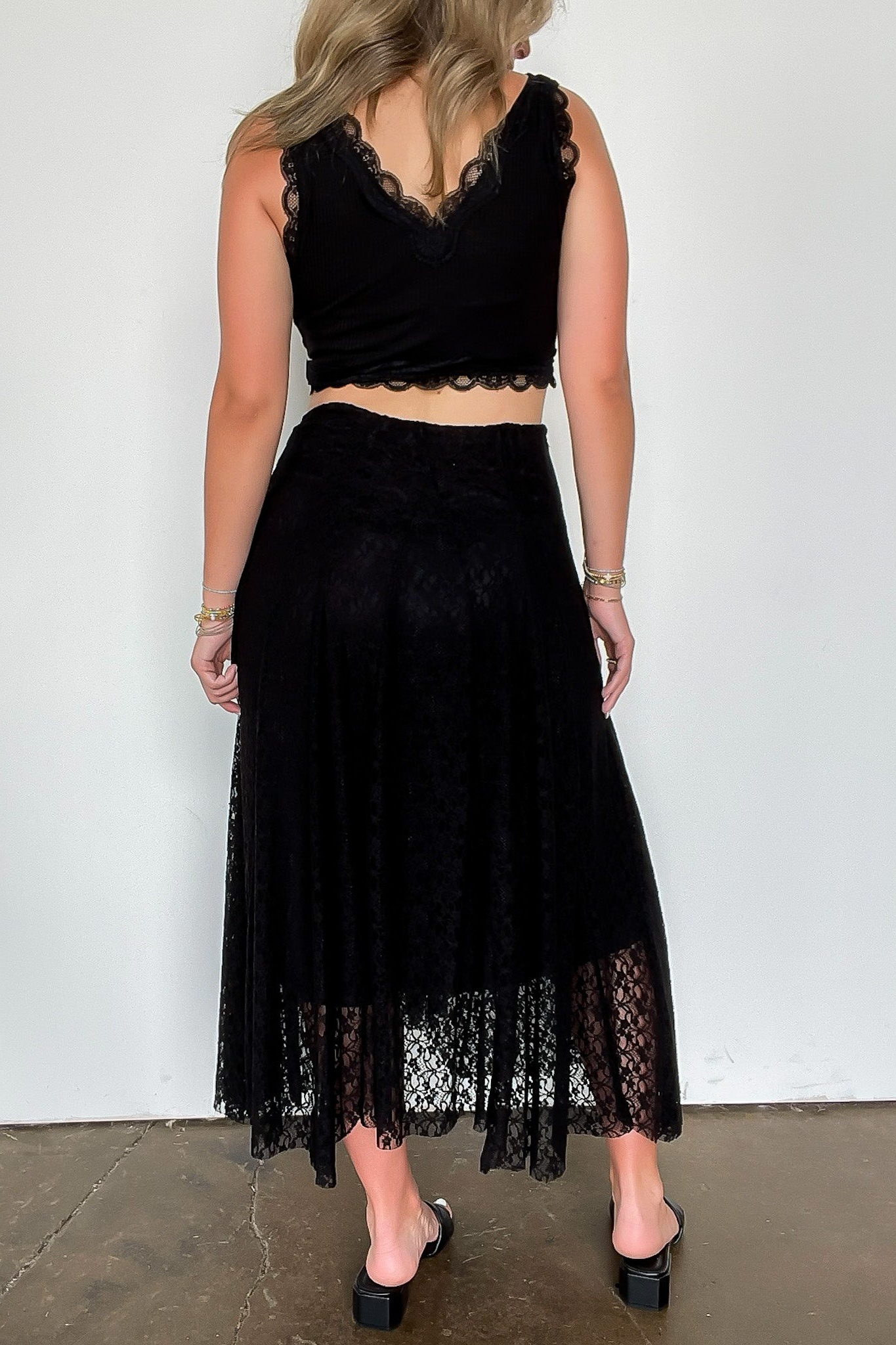 Lace Maxi Skirt