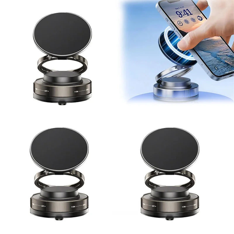 🔥Buy More Save More🔄360° Adjustable Vacuum Magnetic Phone Holder📱🚗