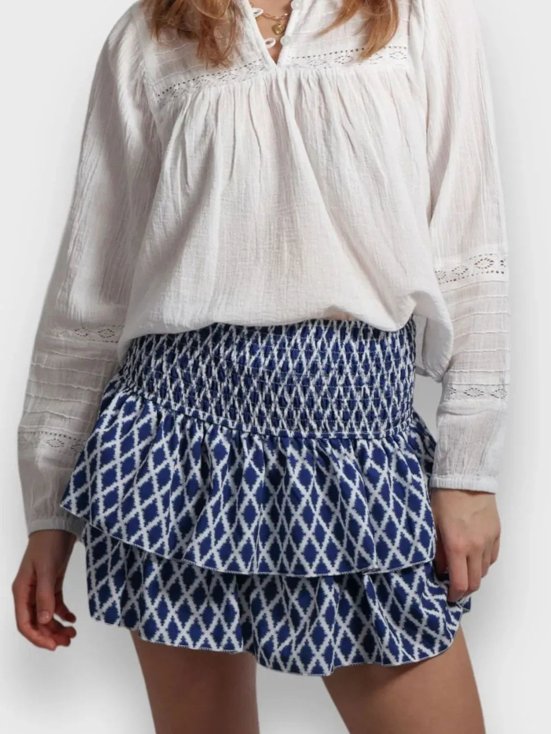 Layered Mini Skirt
