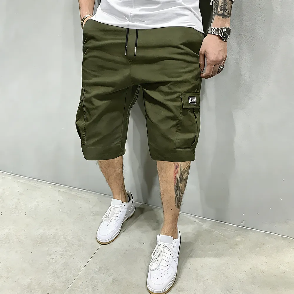 「🛒90%OFF only today」Men's Pockets Drawstring Cargo Shorts