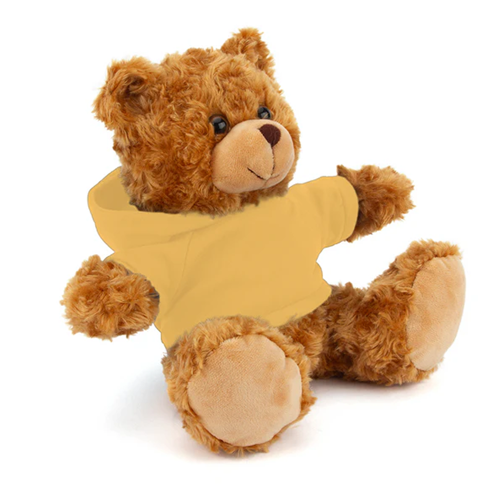 Customized Mocha Bear with Hoodie 11inch