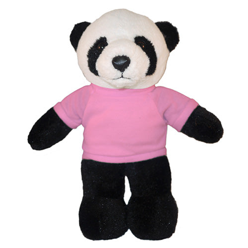 Soft Plush Panda with Tee 8inch