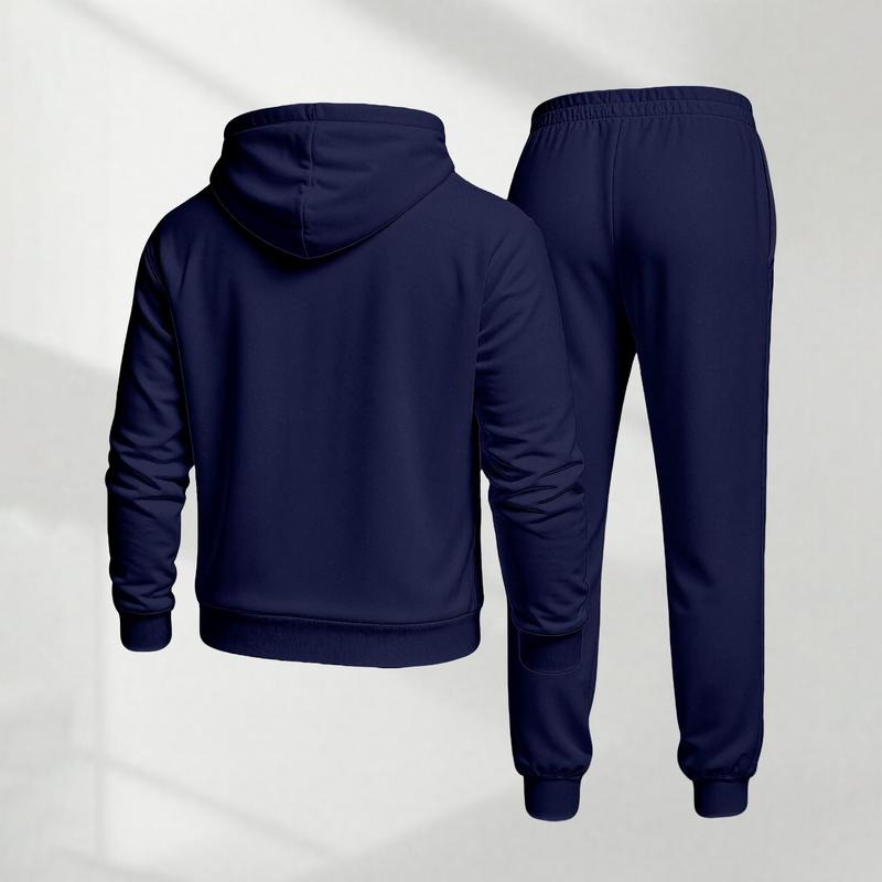 Men's Goat 23 Pattern Print Hoodie and Drawstring Sweatpants Set