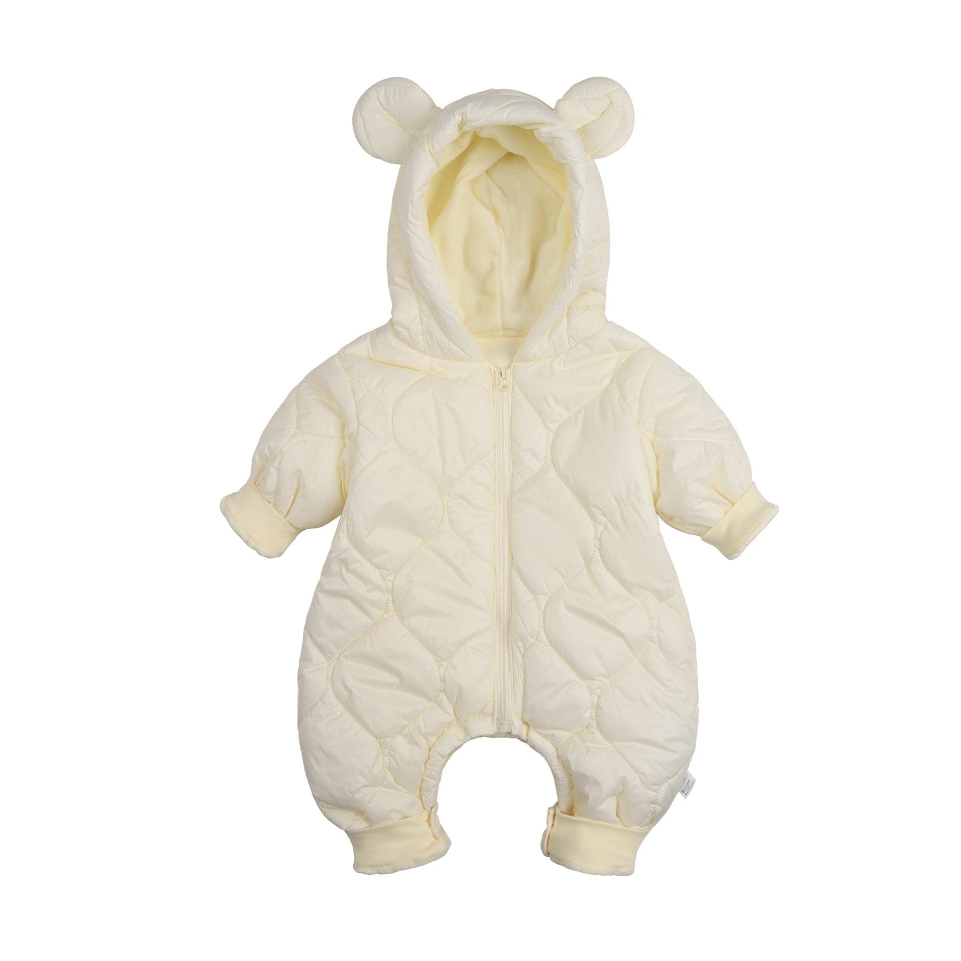 Winter Hooded Baby Romper
