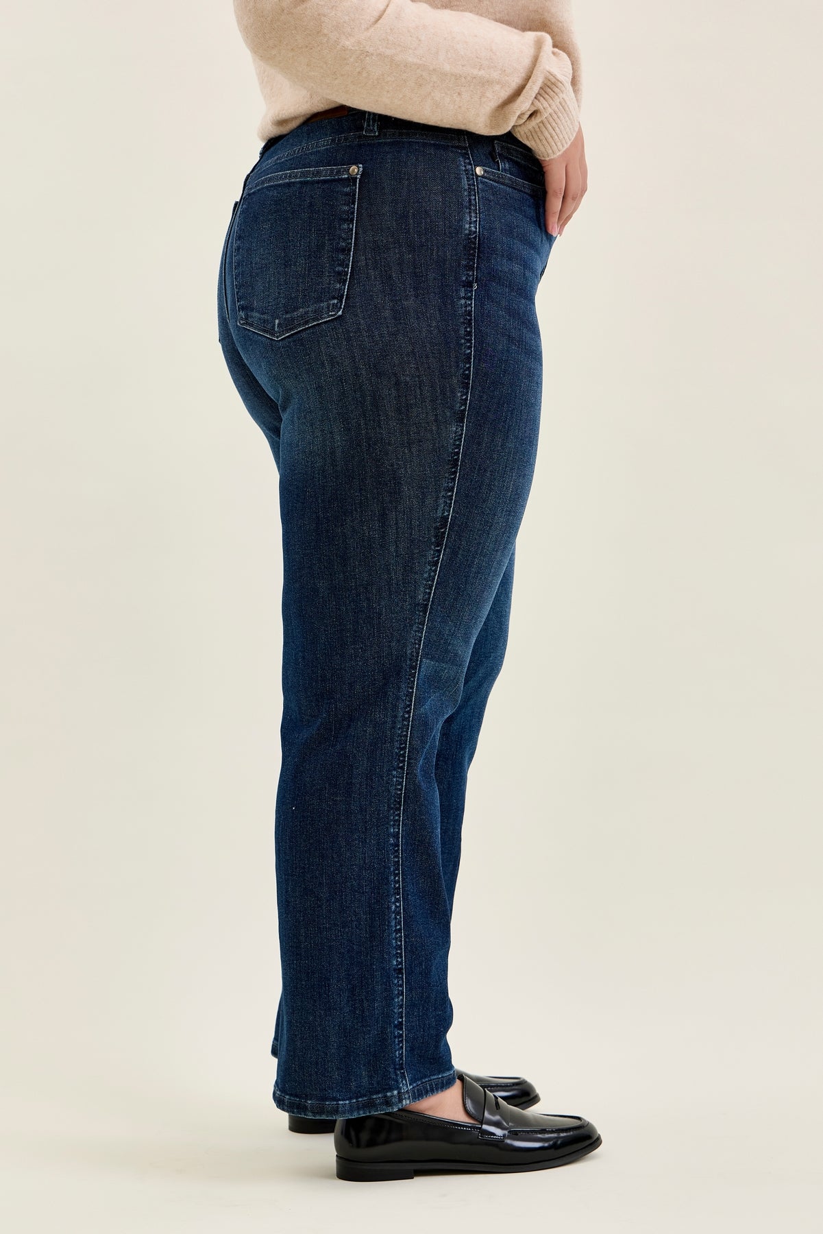 Kimberly Classic Straight Jean (Petite) - PLUS
