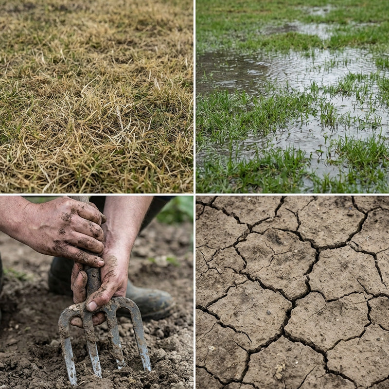 Garden Ground Stakes for Soil Loosening