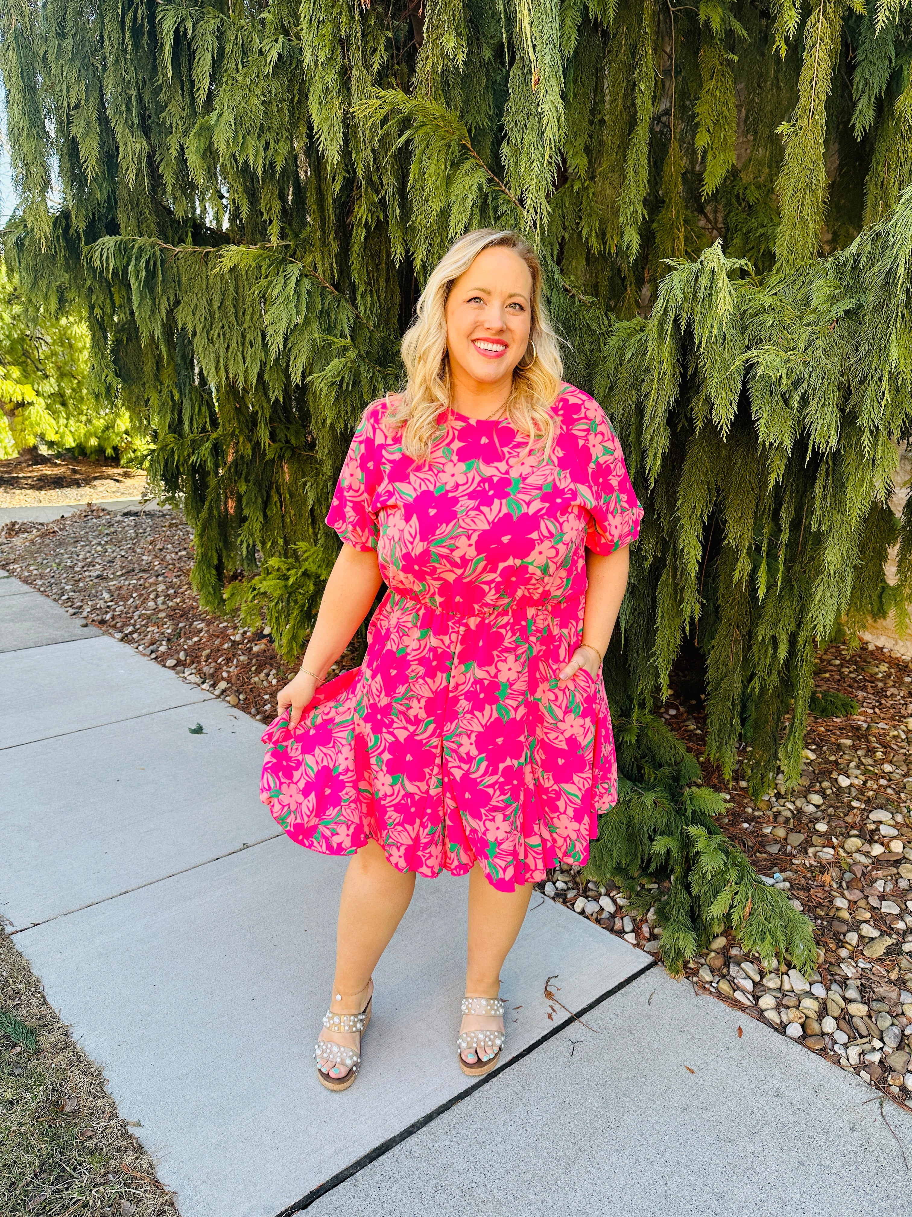Petal Whirl Dress
