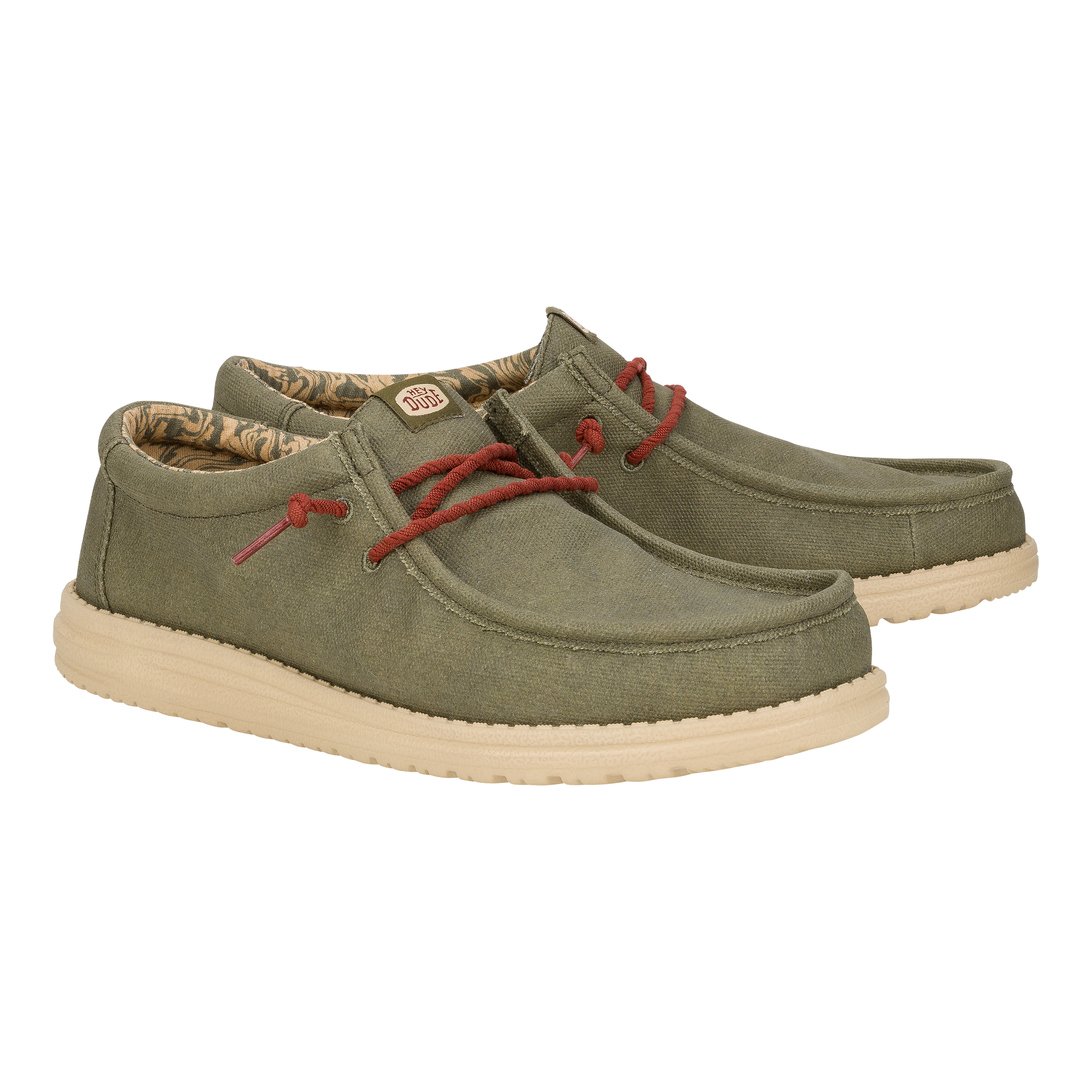 Wally Waxed Canvas Olive