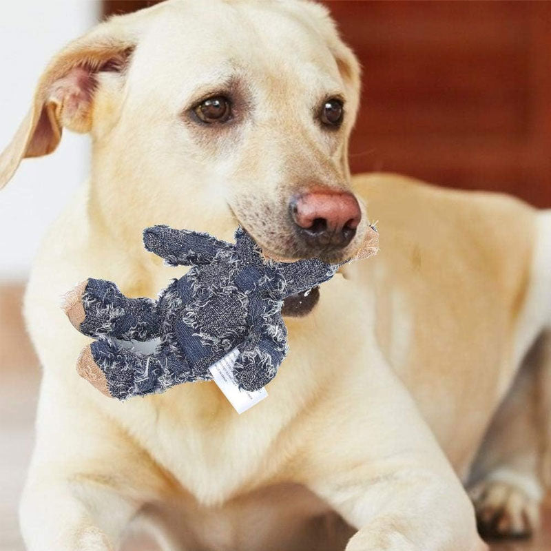 Indestructible Robust Bear Durable Chew Toys for Teeth Cleaning