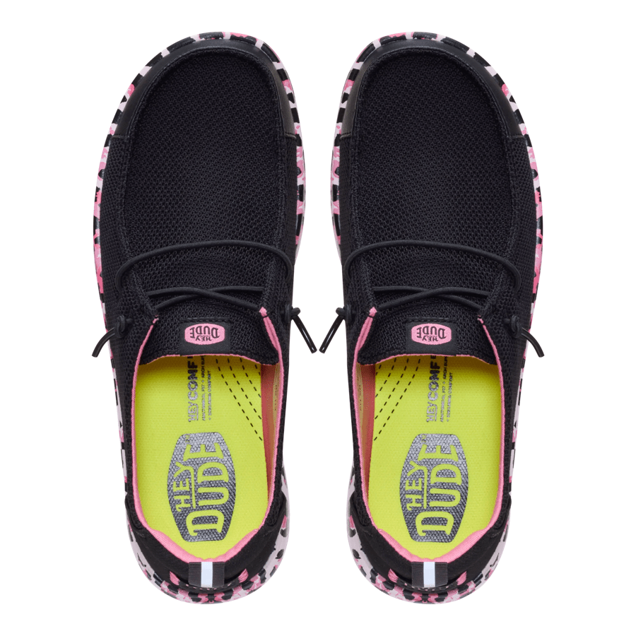 Wendy Work Ce Leopard - Black/Pink Leopard