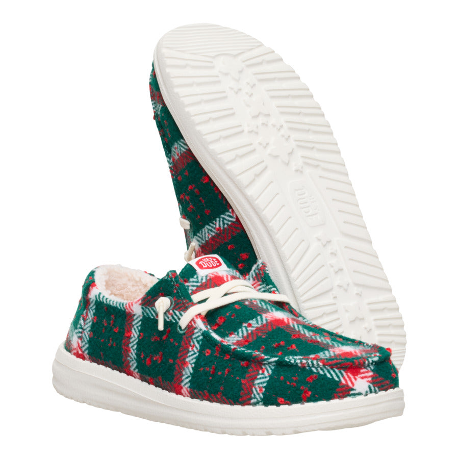 Wendy Confetti Plaid Cozy - Red/Green/Multi