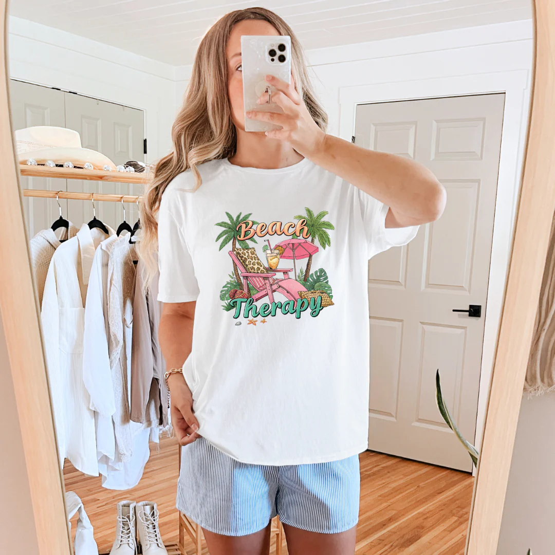 Beach Therapy Graphic Tee