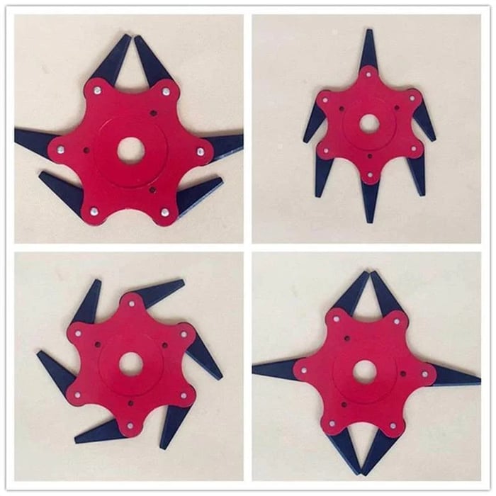 6-Steel Razors Trimmer Head