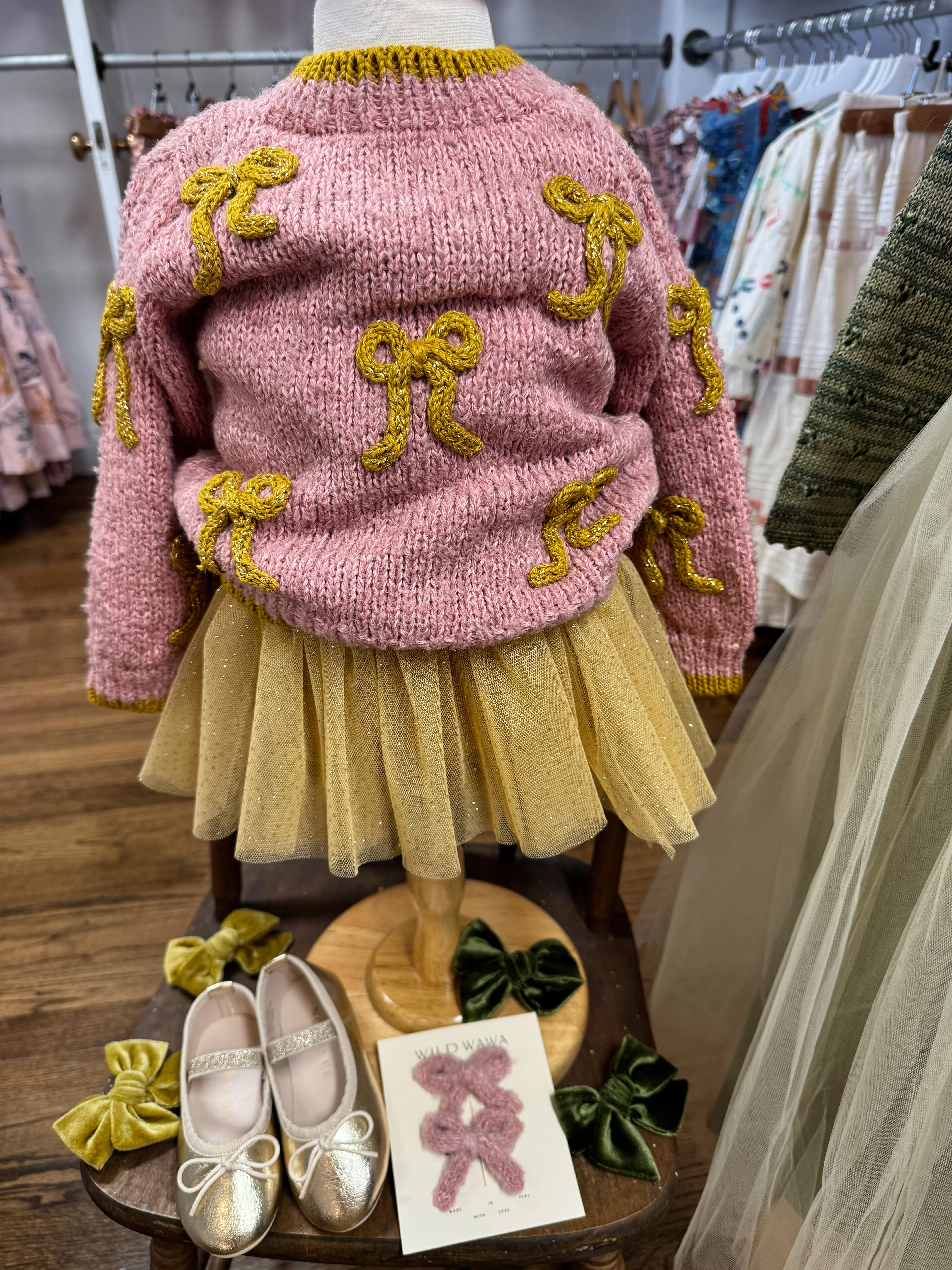 Boho Daisies Tutu - Mustard