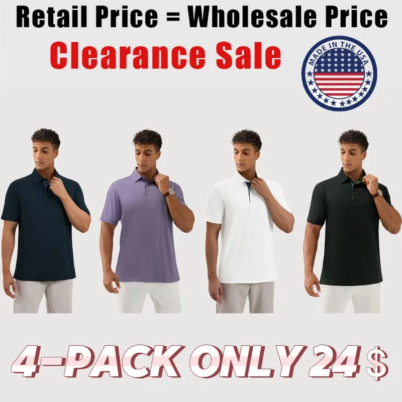 Men’s Polo Shirts – Soft Breathable Cotton