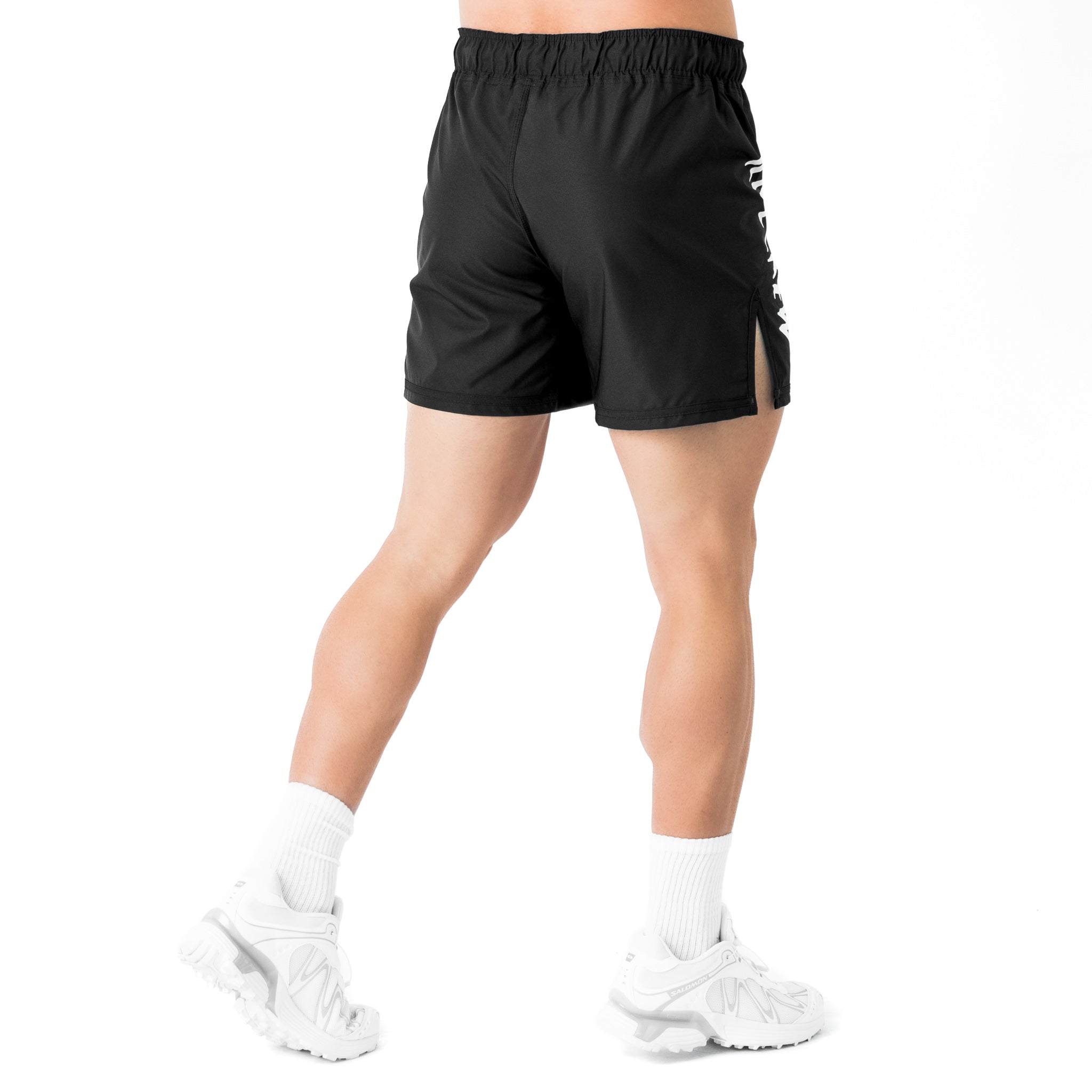 BSEM FIGHT SHORTS (THAI CUT) - BLACK