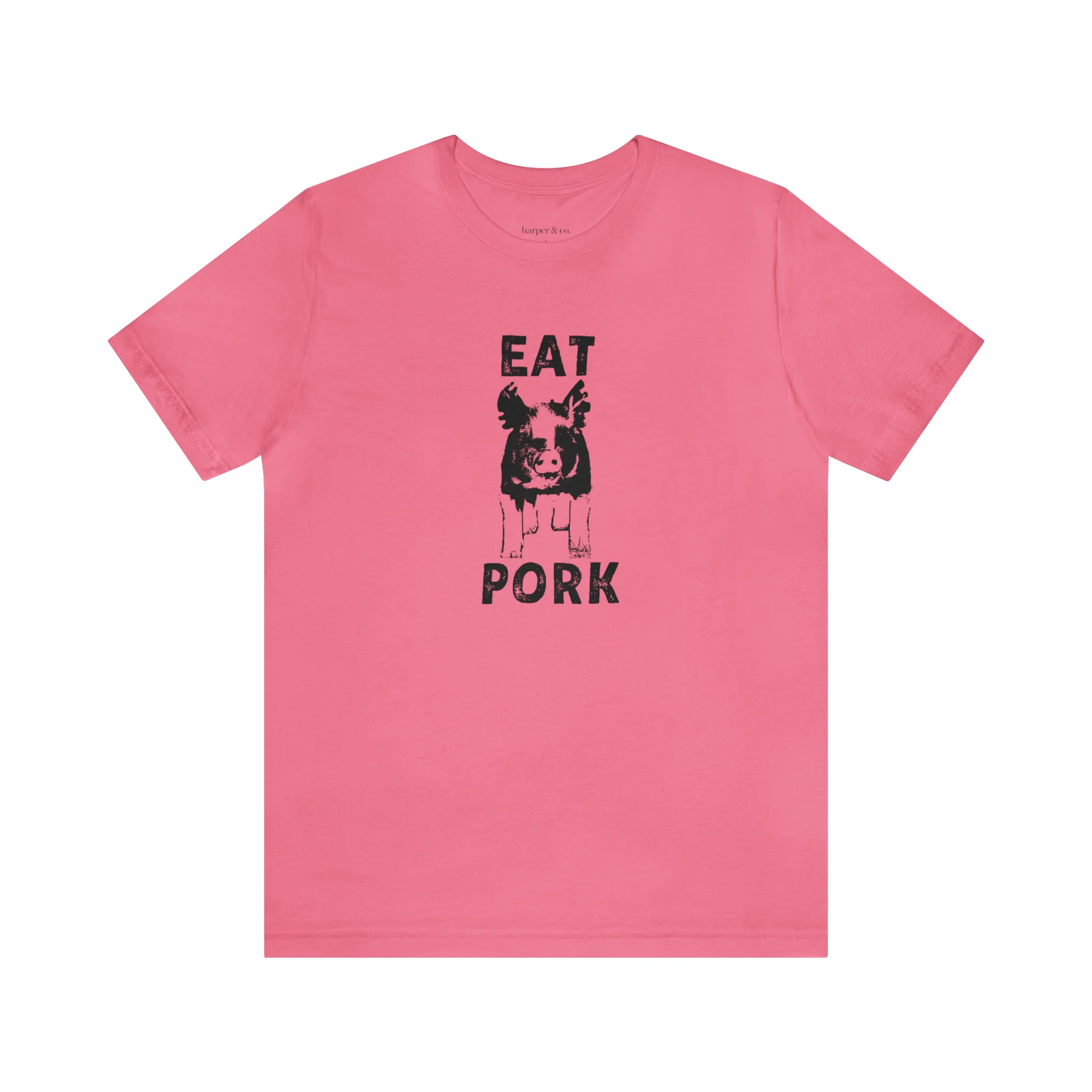 Eat Pork Unisex Jersey Short Sleeve Tee