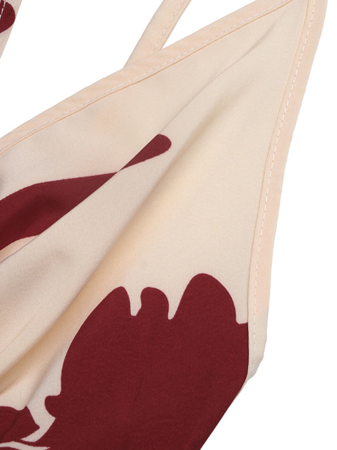 Deep V-Neck Spaghetti Strap Maxi Dress