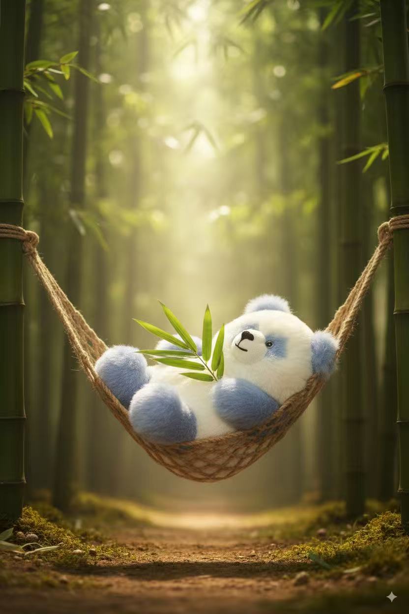 Weighted Panda Bitty Buds