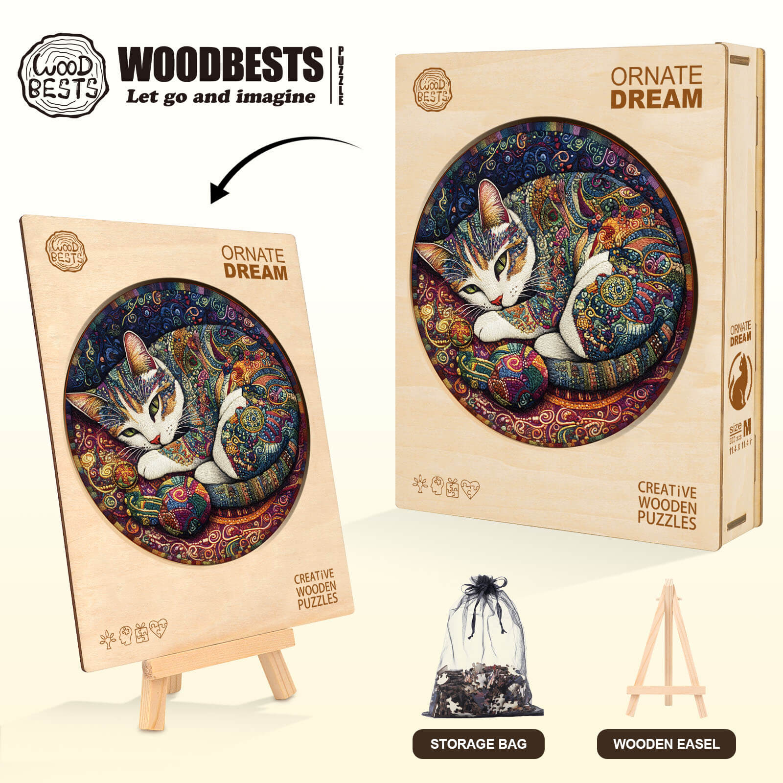 Ornate Dream Wooden Jigsaw Puzzle