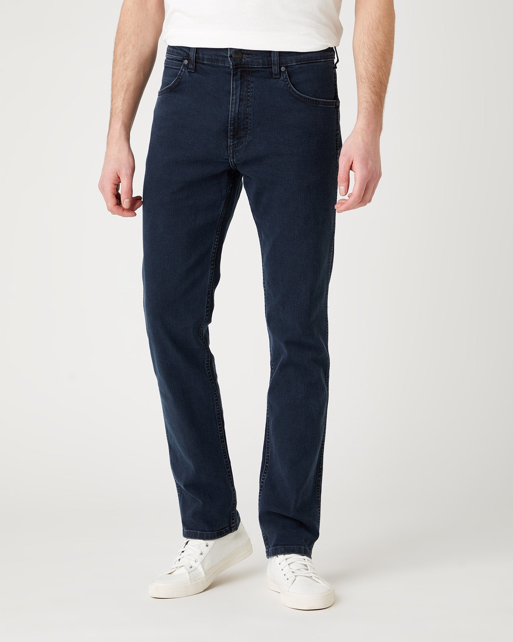 Greensboro Regular Fit Mens Jeans - Iron Blue