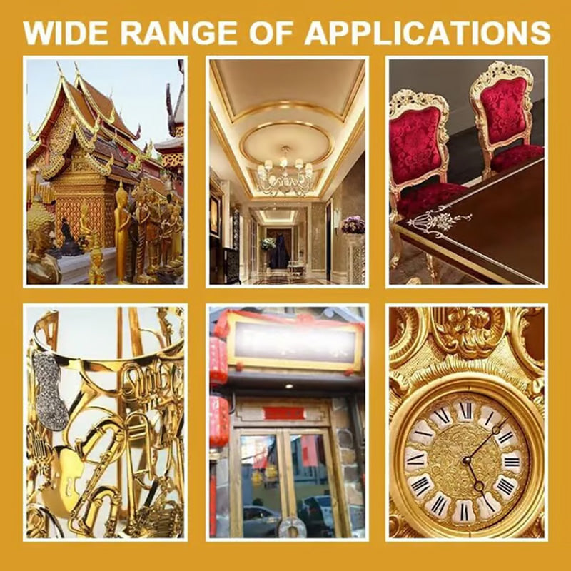 (BUY 2 GET 1 FREE )Water-Based Glitter Bronzing Paint