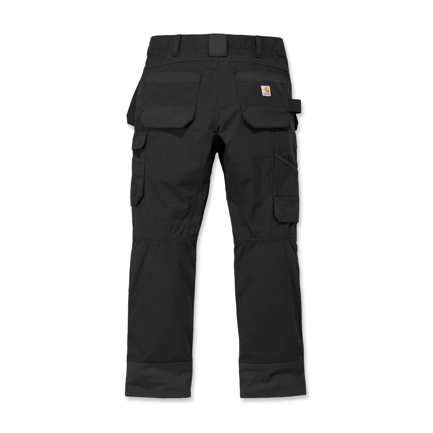 CHT Steel Relaxed Fit Double Front Multi-Pocket Cargo Trousers 103337 Brown