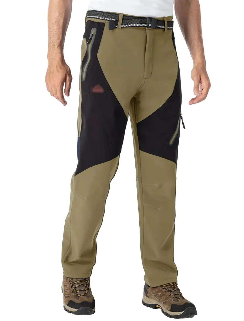 Men's 8-Pack Insulated Waterproof Pant Windproof Warm Fleece Lined Ski Trousers