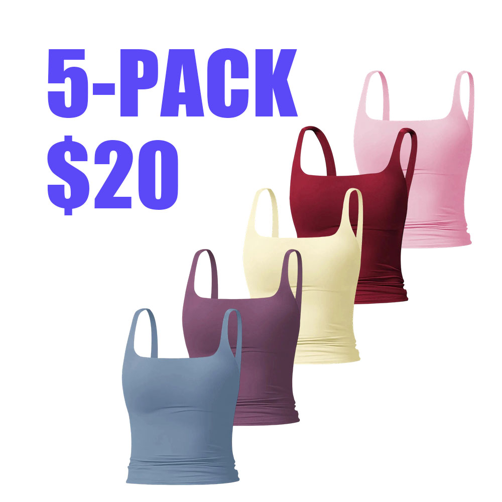 Women's High-Stretch Athletic Tank Top – Breathable Slim Fit Workout Essential