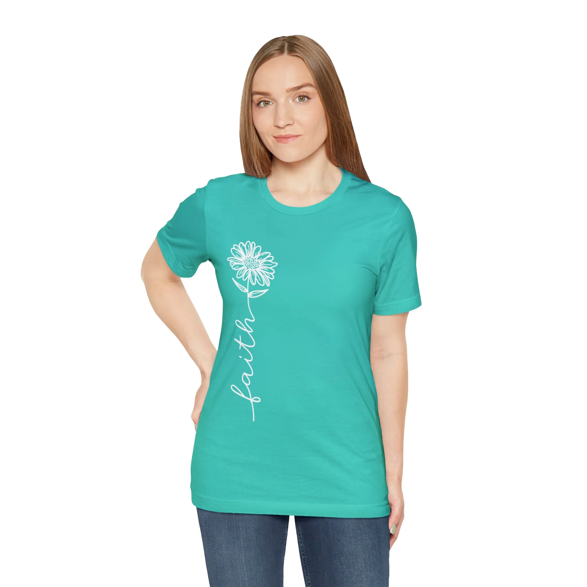 Faith Unisex Jersey Short Sleeve Tee