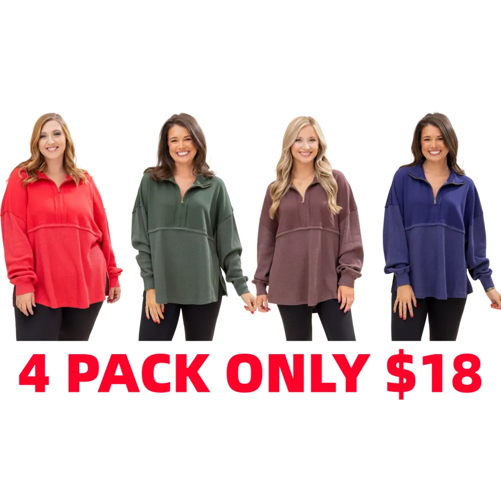 Quarter Zip Pullover