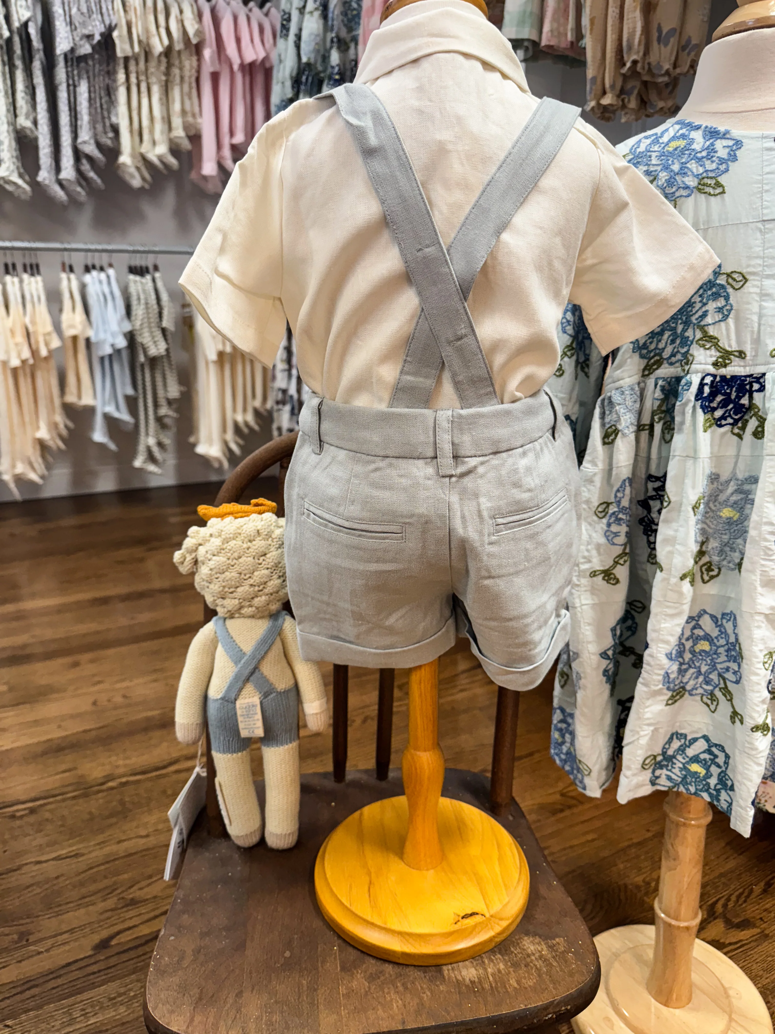 HENRY ROMPER | IVORY