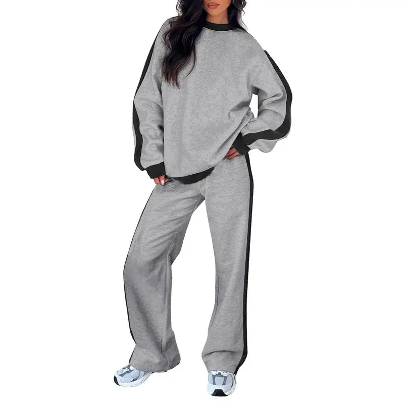 Women's 2 Piece Outfit Fleece Sweatsuit