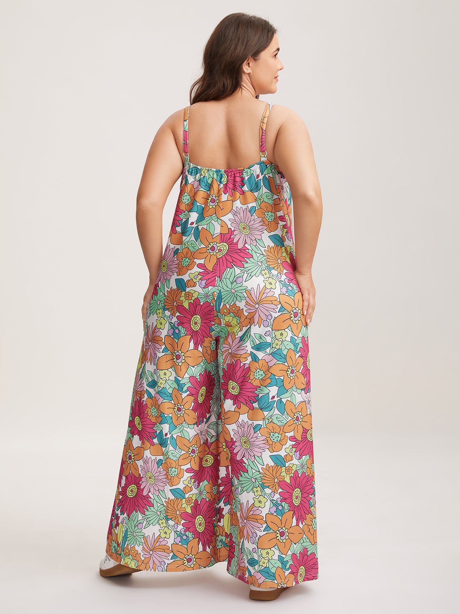 Vivid Groove Stretchy Adjustable Jumpsuit