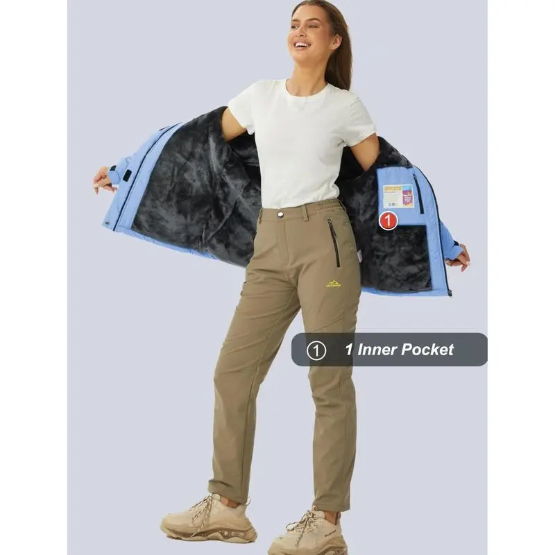 🔥8 Pieces For Only $24-Women's Waterproof Ski Jacket