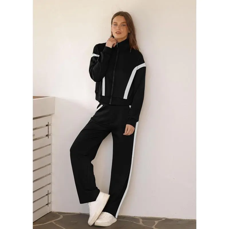 Women 2 Piece Outfits Tracksuit Matching Set