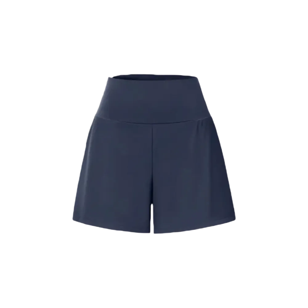 Super High Waisted Back Pocket & Side Hidden Pocket 2-in-1 Yoga Shorts