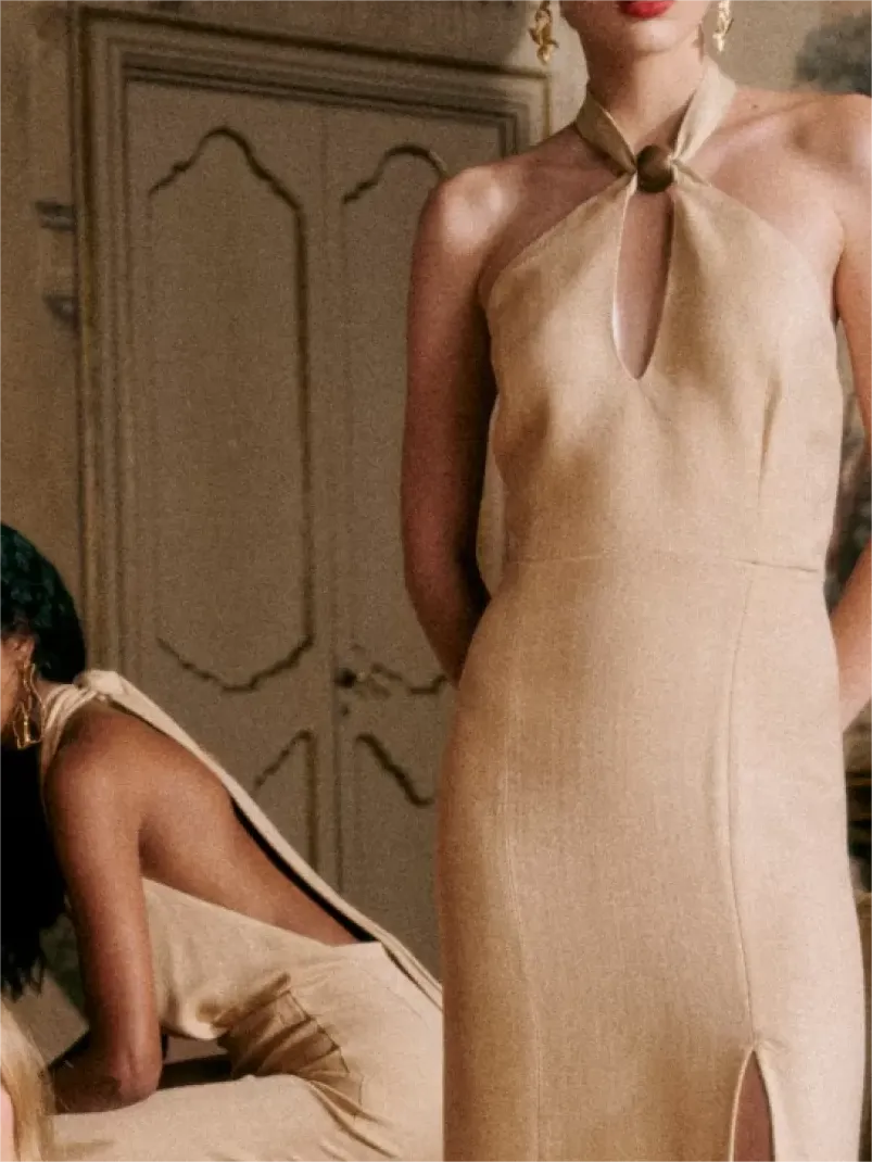 Sleeveless Midi Dress